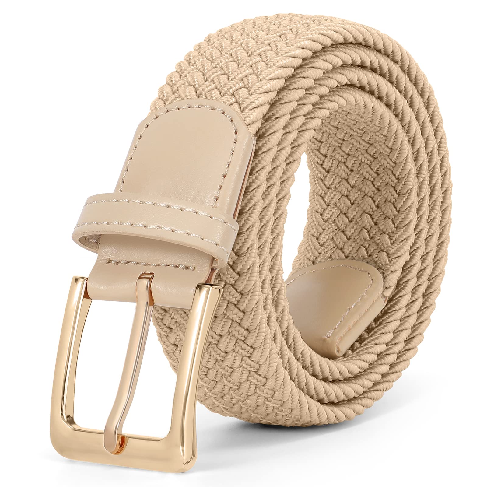 Foto 2 pulgar | Cinturón Jasgood Para Mujer Y Hombre, Tejido Trenzado, Elástico Para Pantalones Y Jeans - Venta Internacional.