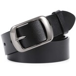 Cinturón De Piel Whippy Para Mujer, Para Pantalones Vaqueros, Negro, Talla Xxl - Venta Internacional.