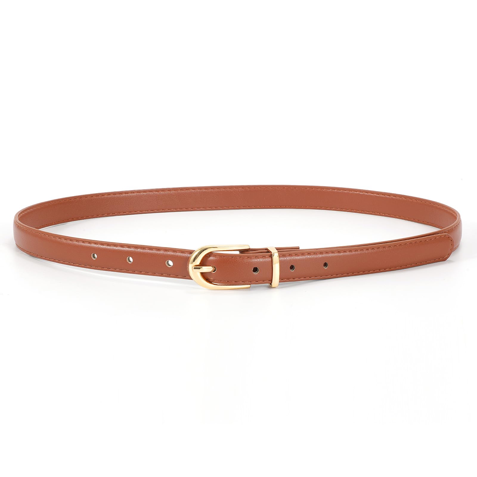 Cinturón Jasgood, Ajustado De Cuero Fino Para Mujer, Vestido De Jeans - Venta Internacional.