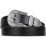 Cinturón Vaquero Whippy De Diseño Vintage Para Mujer (negro) - Venta Internacional.