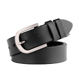 Cinturón De Cuero Whippy Para Mujer, Negro, Para Jeans, Pantalones Y Vestidos - Venta Internacional.
