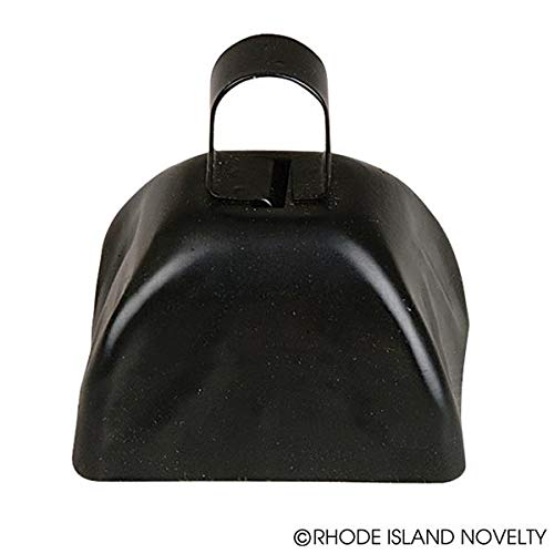 Foto 5 pulgar | Cowbells Rhode Island Novelty, Metal Negro, 3 Pulgadas, Paquete De 12 - Venta Internacional.