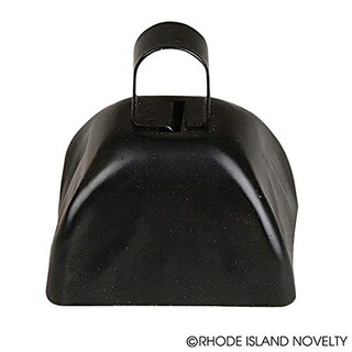 Foto 4 | Cowbells Rhode Island Novelty, Metal Negro, 3 Pulgadas, Paquete De 12 - Venta Internacional.