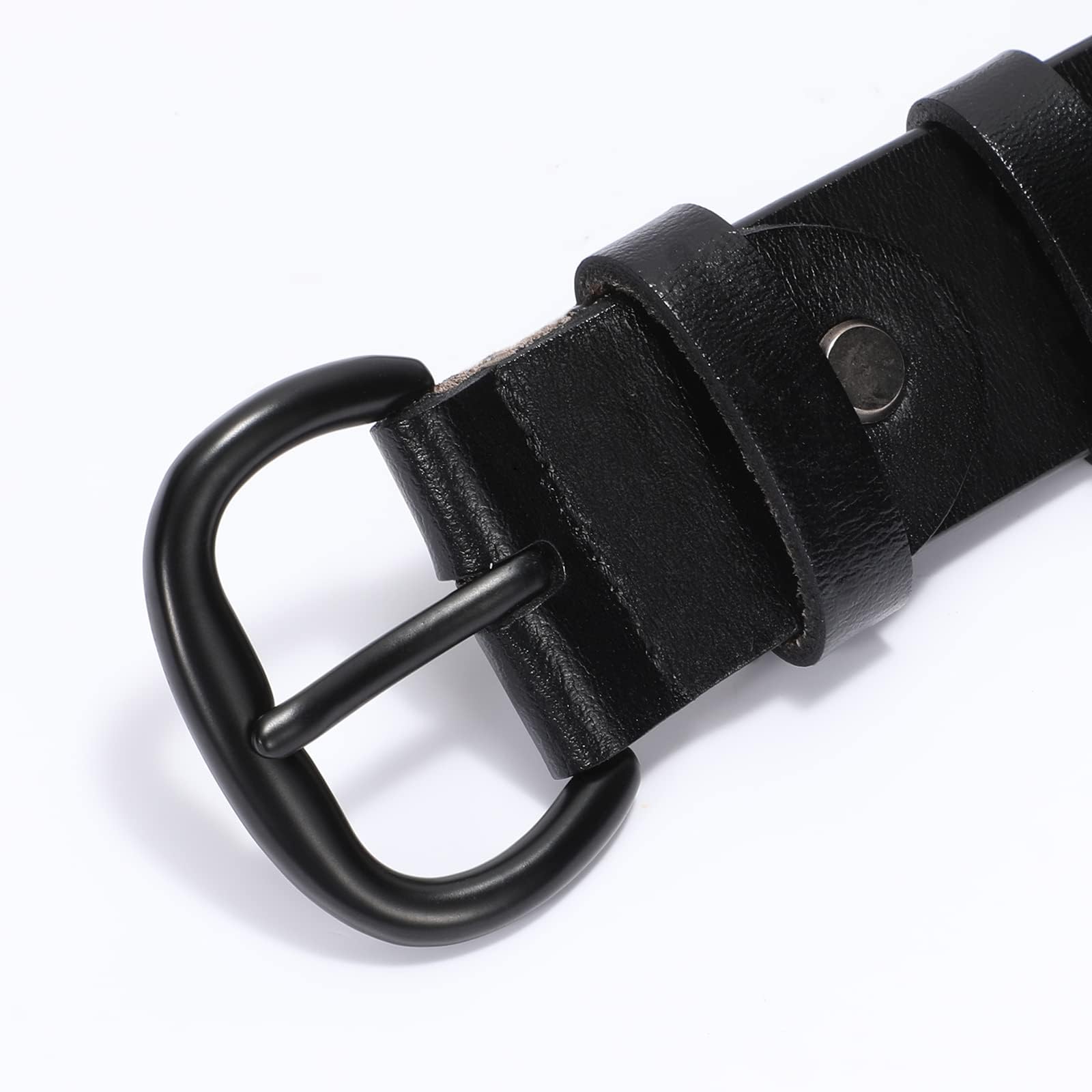 Foto 3 pulgar | Cinturón De Piel Whippy Para Mujer, Para Jeans, Pantalones Y Vestidos, Negro, Xl - Venta Internacional.