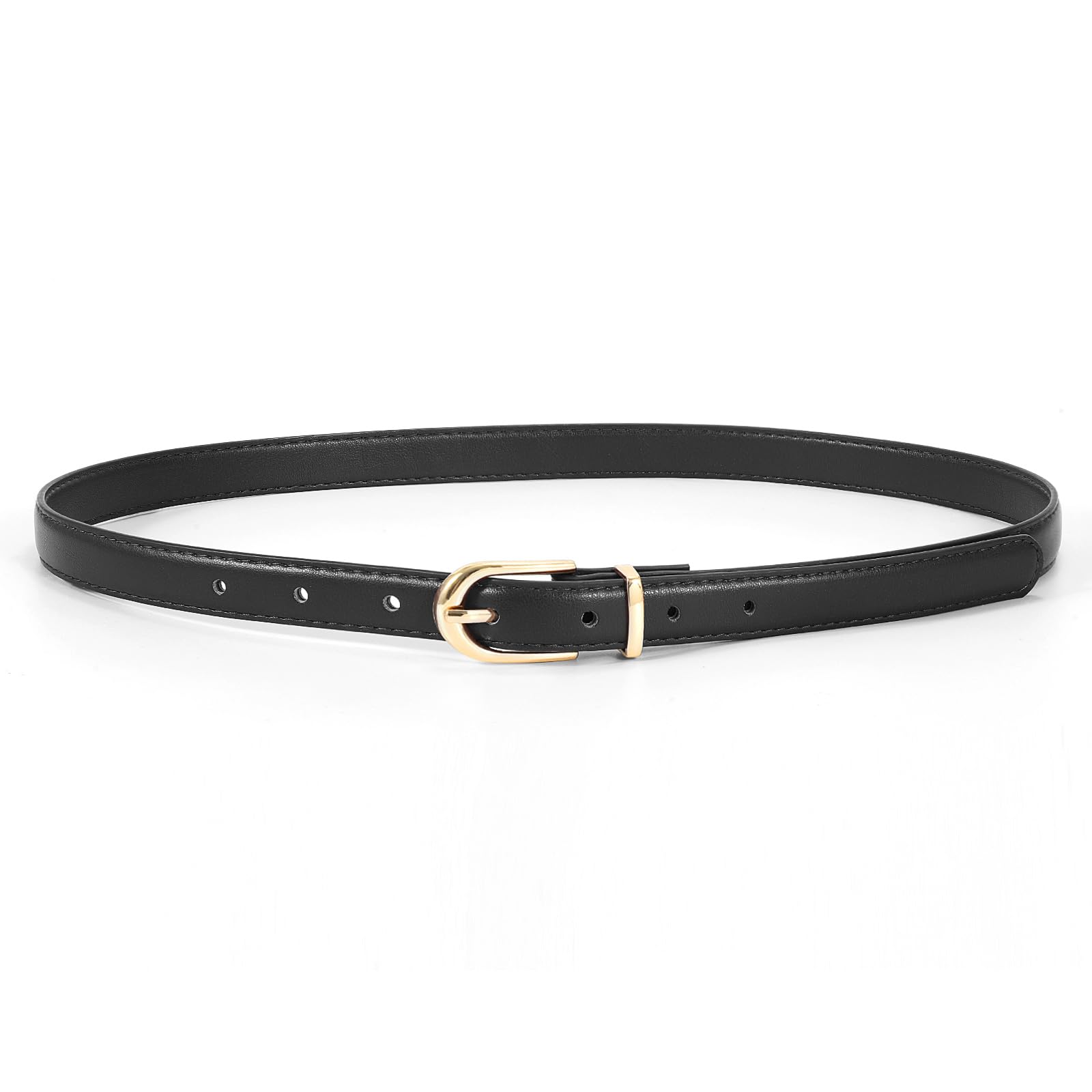 Cinturón Jasgood, Ajustado De Cuero Fino Para Mujer, Vestido De Jeans - Venta Internacional.
