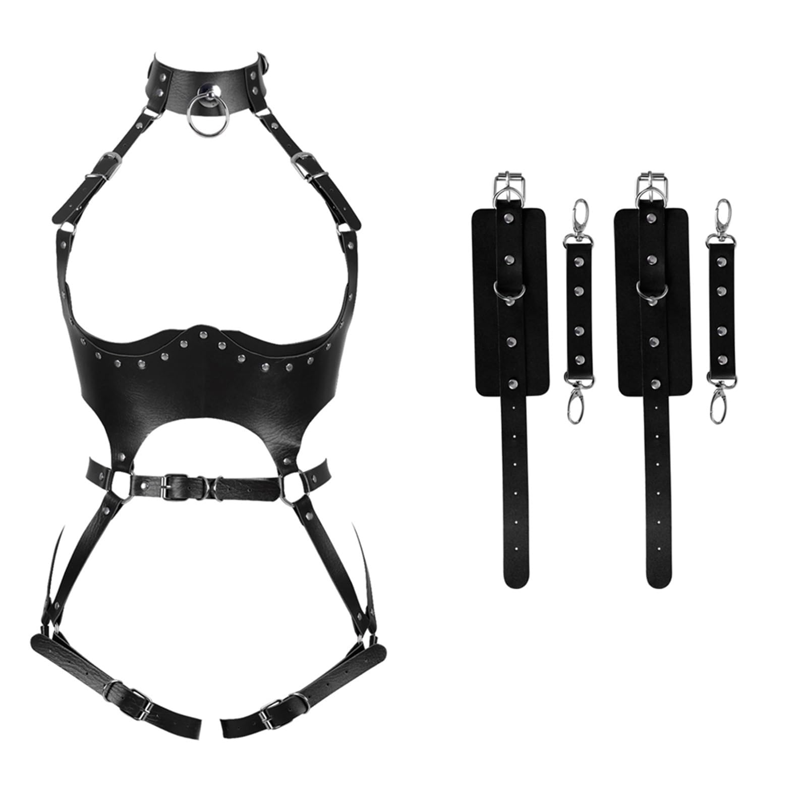 Foto 5 pulgar | Cinturón, Arnés Corporal, Bondage, Lencería Sexy - Venta Internacional.