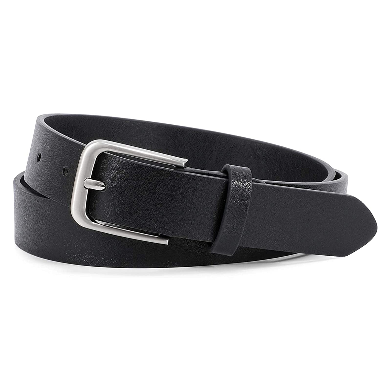 Foto 2 pulgar | Cinturón De Piel Whippy Casual Para Mujer Para Jeans, Negro (64-79 Cm) - Venta Internacional.