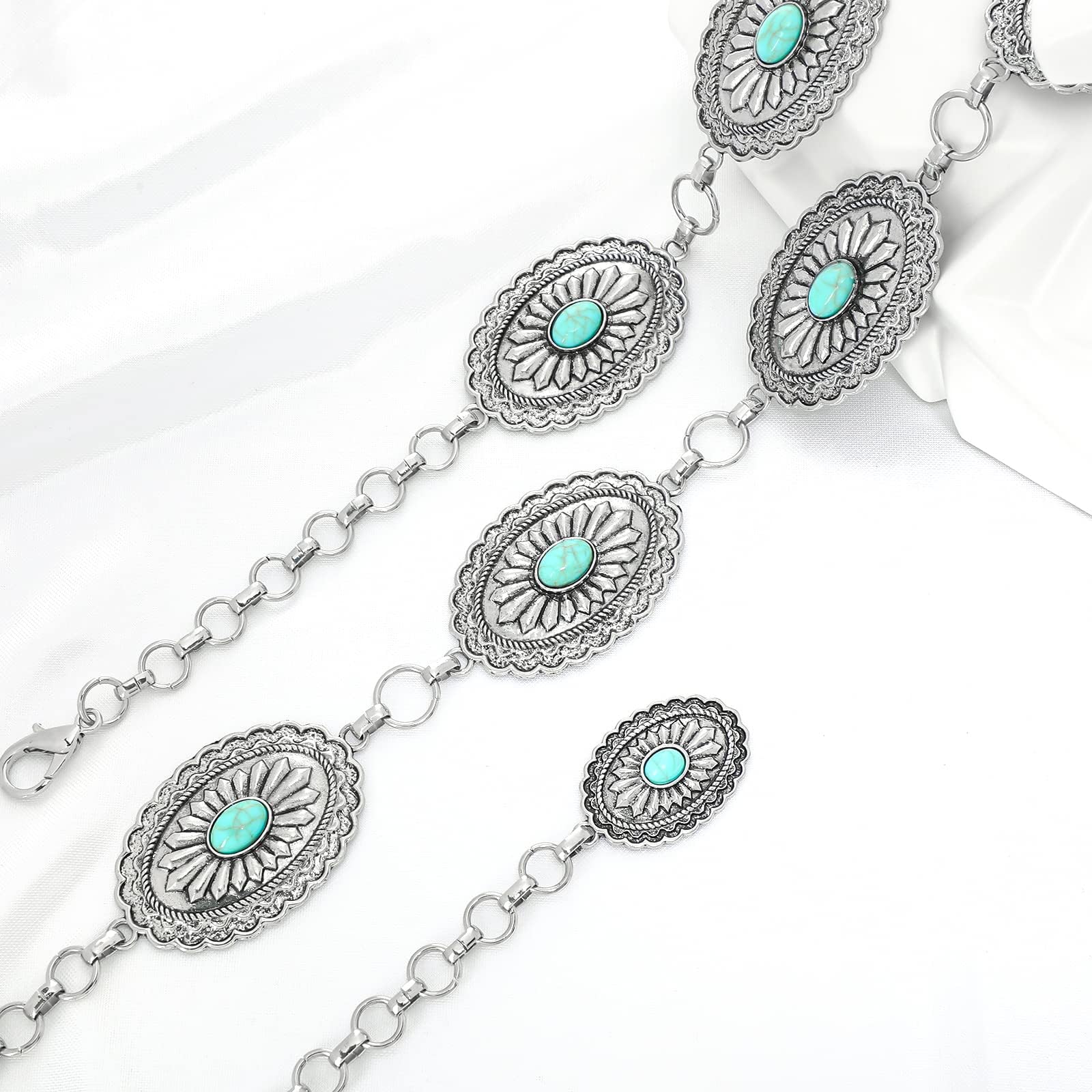 Foto 5 | Cinturón De Cadena Xzqtive Para Mujer, Estilo Bohemio, Para Vestidos, Jeans - Venta Internacional.