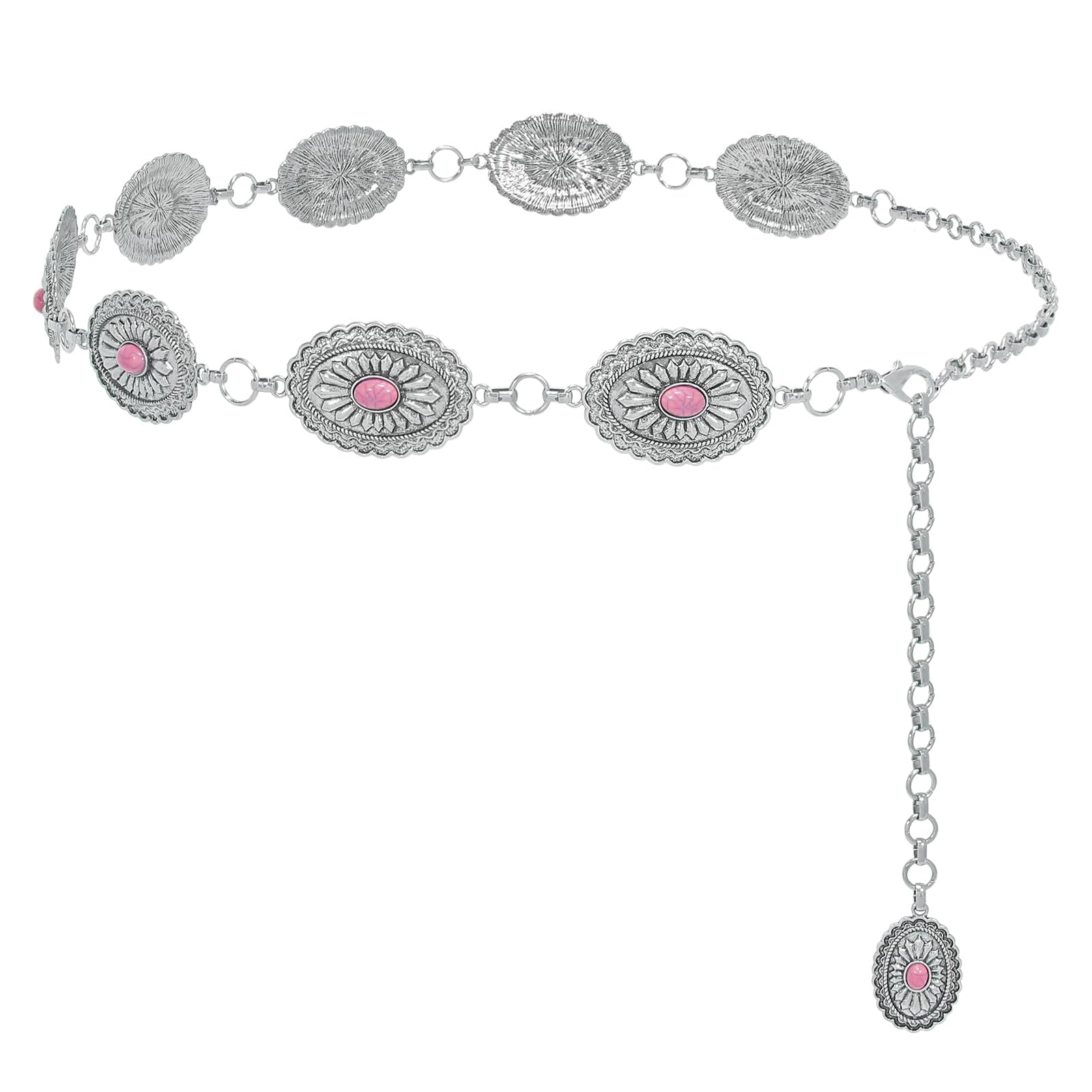 Foto 2 pulgar | Cinturón De Cadena Xzqtive Para Mujer, Estilo Bohemio, Para Vestidos, Jeans - Venta Internacional.