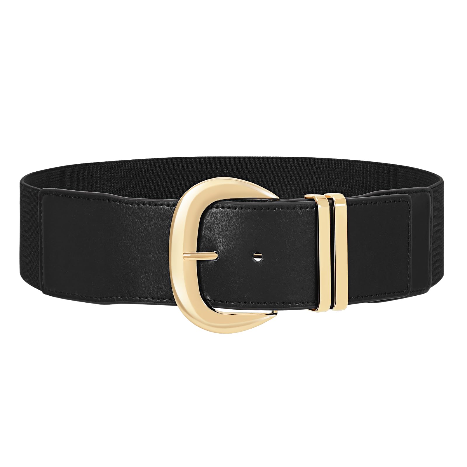 Foto 3 pulgar | Cinturón Whippy Para Mujer, Ancho Y Elástico, Negro, Se Adapta A 71-84 Cm - Venta Internacional.