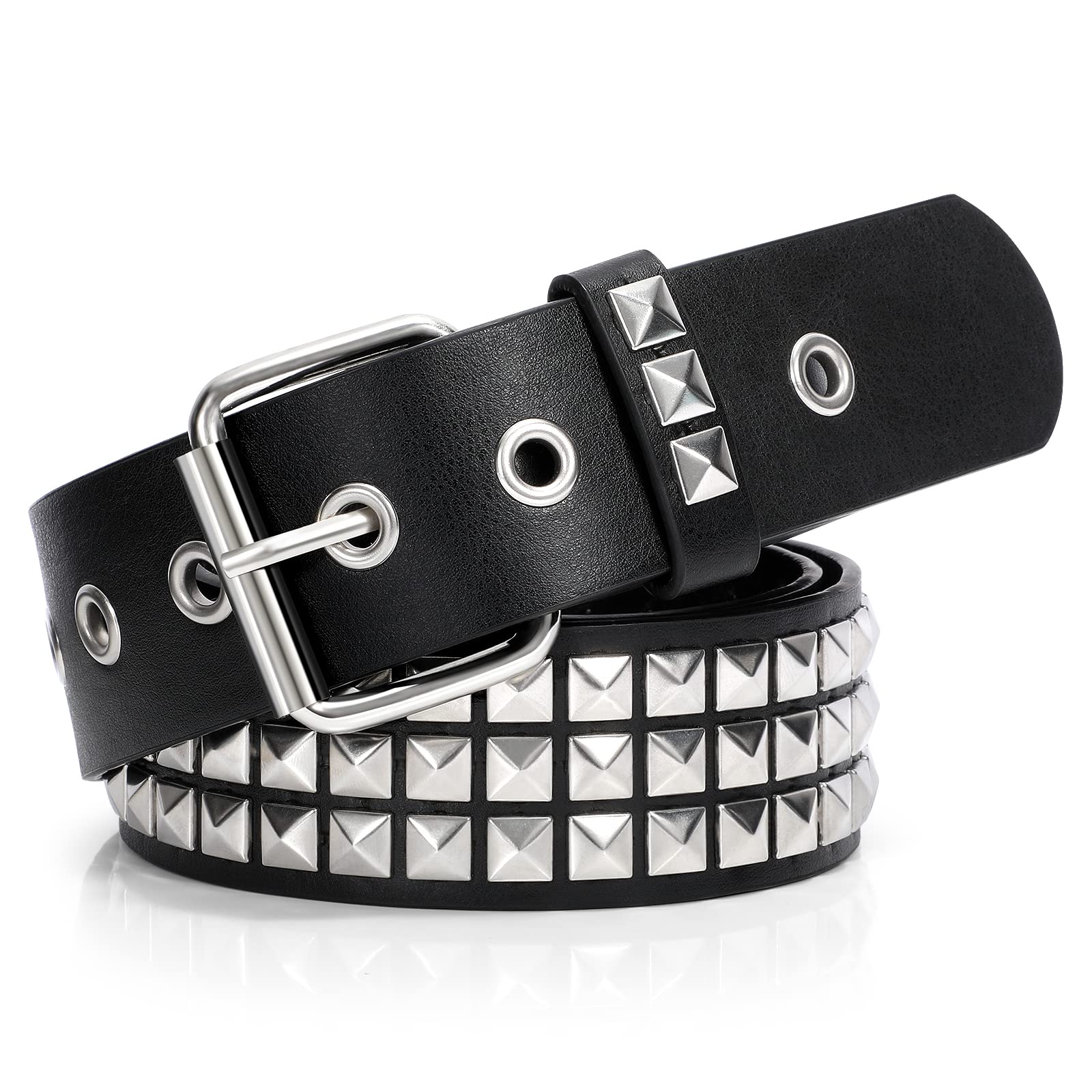 Foto 2 pulgar | Cinturón Con Tachuelas Xzqtive Metal Punk Rock Rivet Para Mujer/hombre - Venta Internacional.