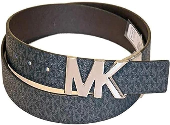 Foto 2 pulgar | Cinturón Michael Kors 558732 Reversible Negro/dorado Talla L Para Mujer - Venta Internacional.
