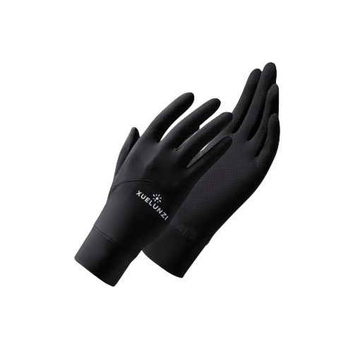 Foto 2 pulgar | Guantes de Protección Solar Xuelunzi color Negro para Mujer