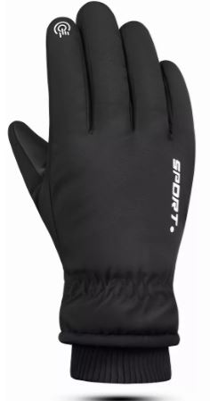 Guantes Térmicos para Invierno Funbu Negros Compatible con Pantalla Táctil