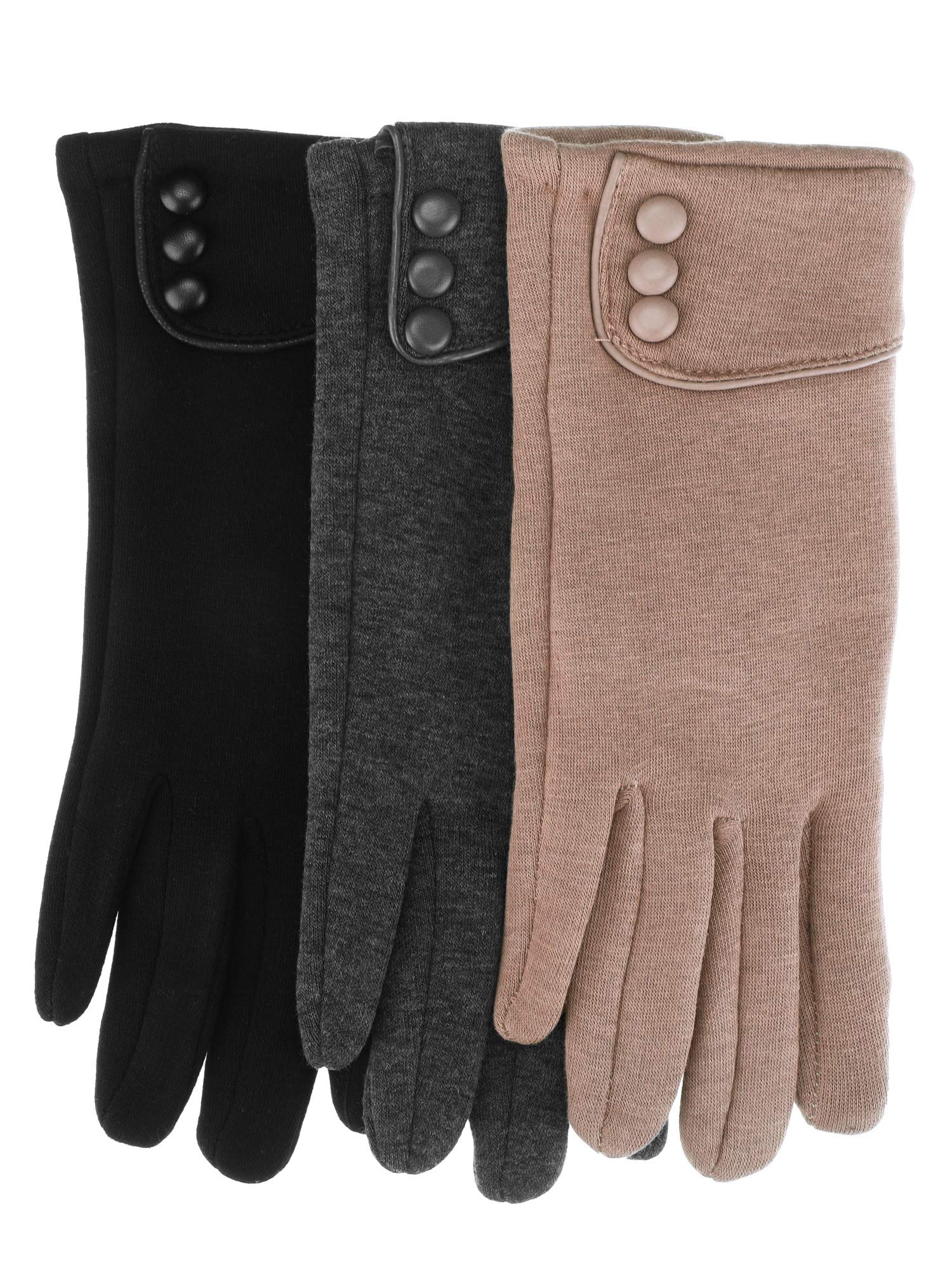 Foto 2 | Guantes Patelai De Invierno Para Enviar Mensajes De Texto Con Pantalla Táctil Para Mujer, 3 Pares - Venta Internacional
