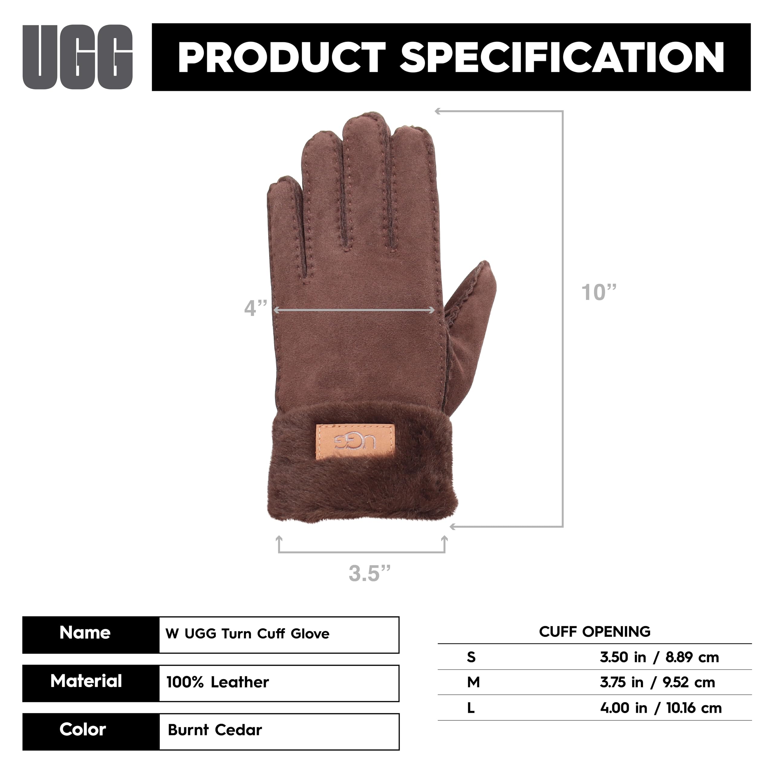 Foto 6 pulgar | Guantes Ugg de Piel - Venta Internacional