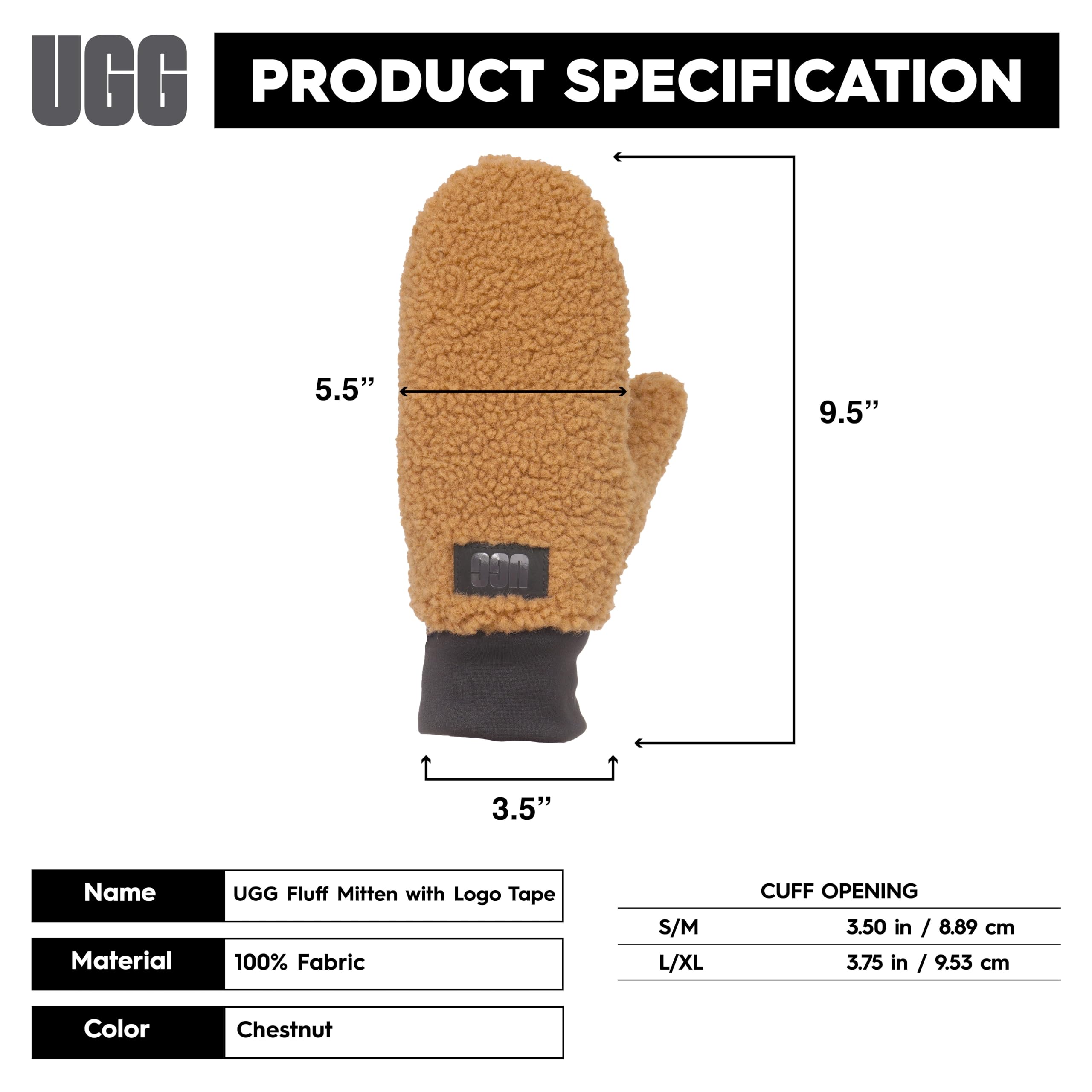 Foto 5 pulgar | Guantes Ugg Uggfluff - Venta Internacional