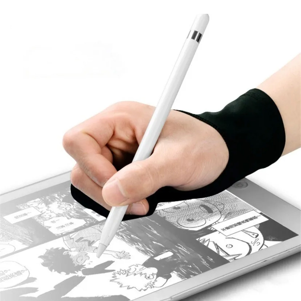 Foto 7 | Guante 2 Dedos Tableta De Dibujo Digital Protección Papel
