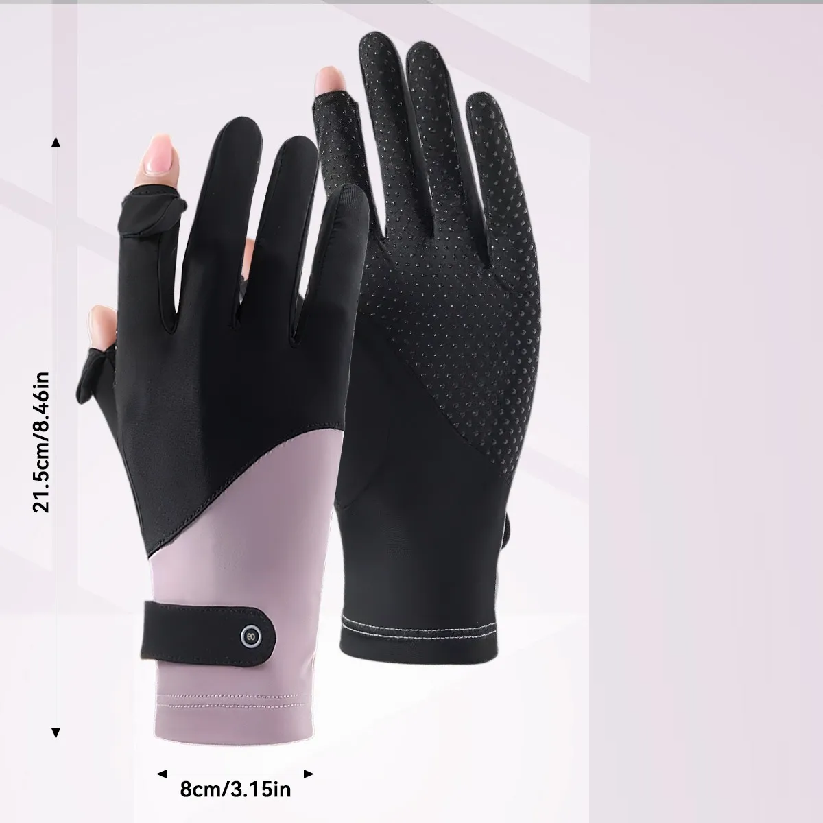 Foto 5 pulgar | 2par Guantes Protección Solar Antideslizantes Eo Safe Imports Esi-20024 Rosa