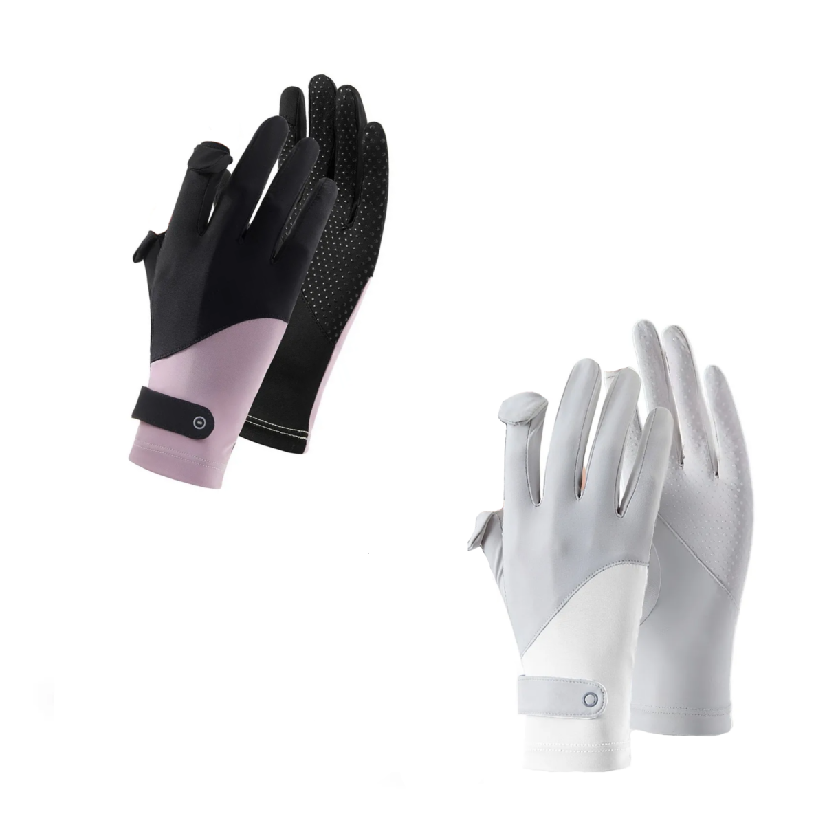 Foto 2 pulgar | 2par Guantes Protección Solar Antideslizantes Eo Safe Imports Esi-20022 Blanco