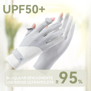 Foto 2 | 2par Guantes Protección Solar Antideslizantes Eo Safe Imports Esi-20022 Blanco