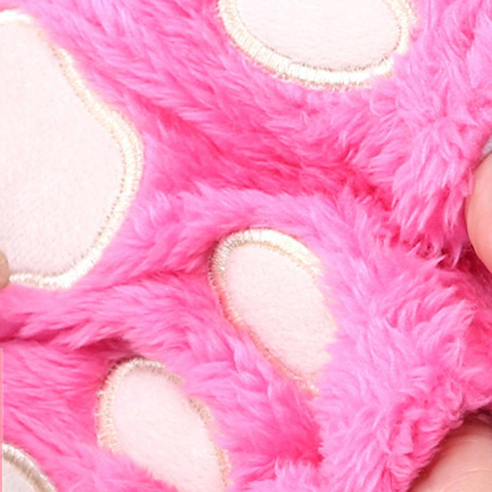 Foto 4 pulgar | Guantes Huoguo Plus De Terciopelo Para Mujer  Engrosados  Con Cierre De Medio Dedo - Venta Internacional.