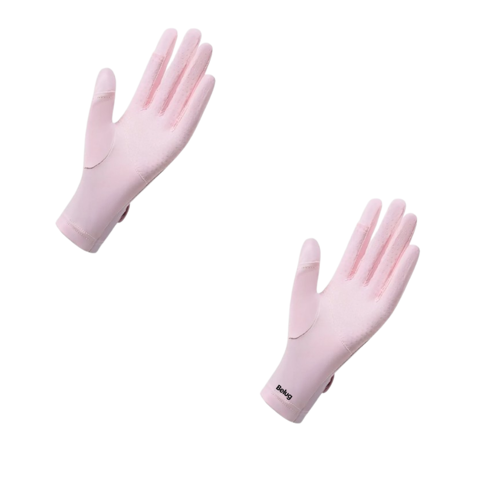 Foto 2 pulgar | Antideslizante  Protección Solar  Guantes De Pantalla Táctil Belug  Rosa