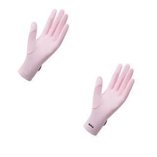 Foto 1 | Antideslizante Protección Solar Guantes De Pantalla Táctil Belug Rosa