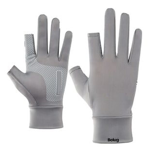 Foto 1 | Guantes De Protección Solar De Verano Belug Antideslizantes Gris