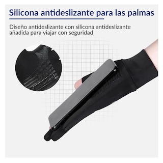 Foto 3 | Guantes De Protección Solar De Verano Belug Antideslizantes Gris