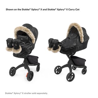 Foto 5 | Kit De Invierno Stokke Xplory X Onyx Black Para Cochecito De Bebé - Venta Internacional.