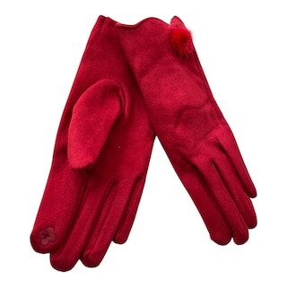 Foto 2 | Guantes Rojo Para Dama Mussi