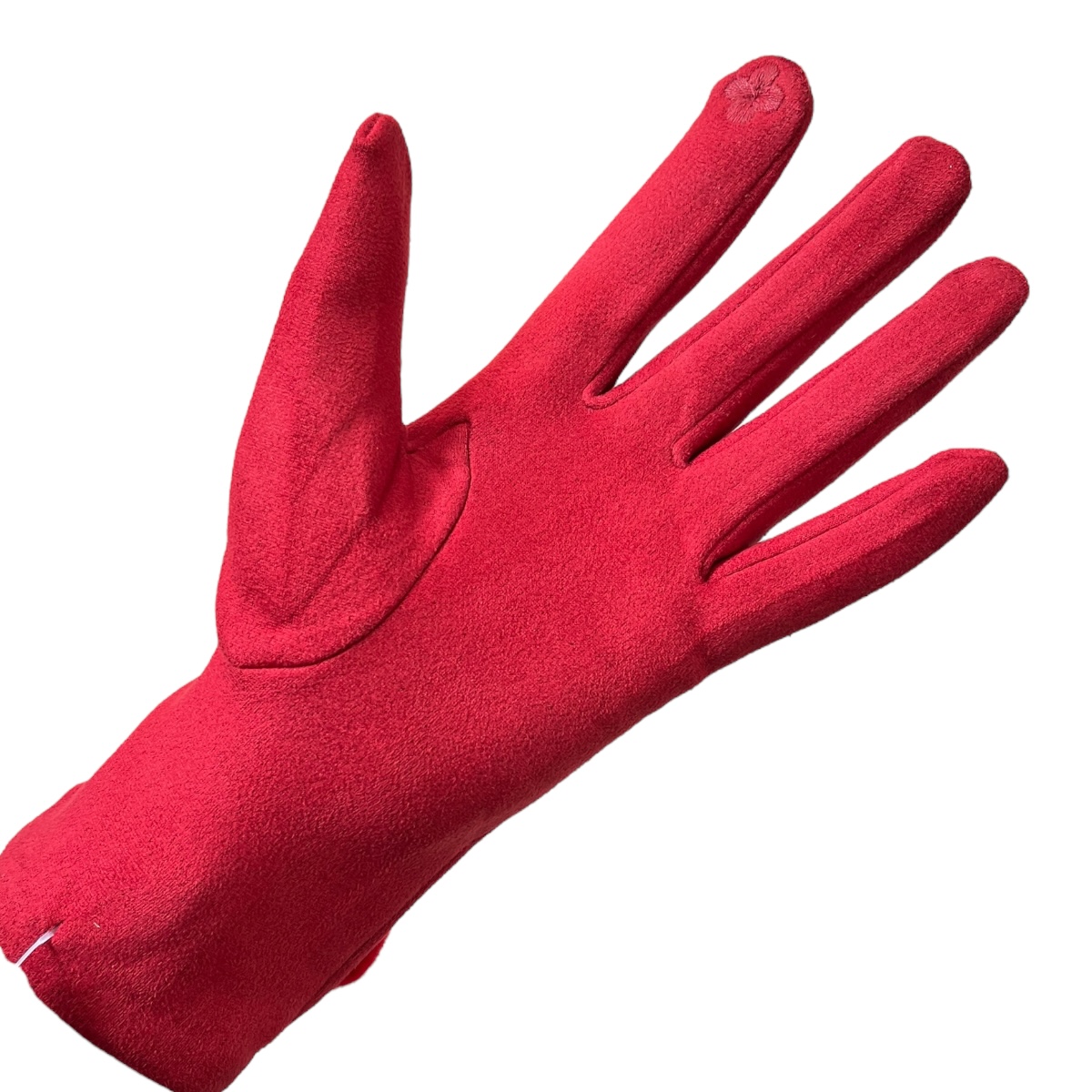 Foto 4 pulgar | Guantes Rojo Para Dama Mussi