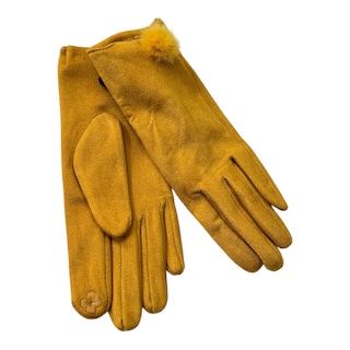 Foto 1 | Guantes Amarillo Para Dama Mussi