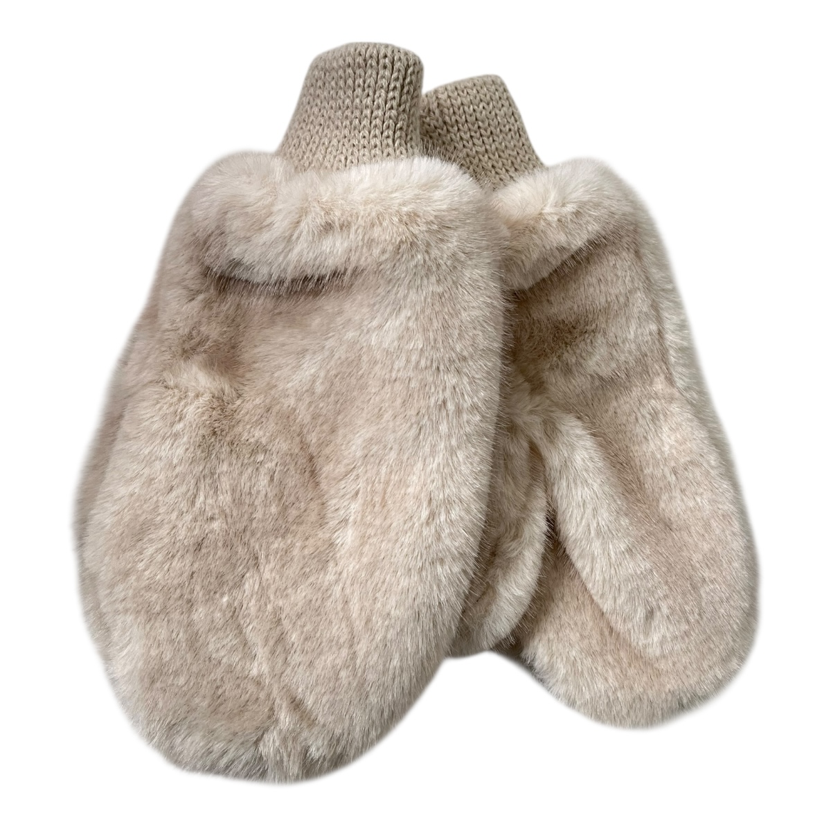 Foto 1 | Guantes Beige Peluche Para Dama Mussi