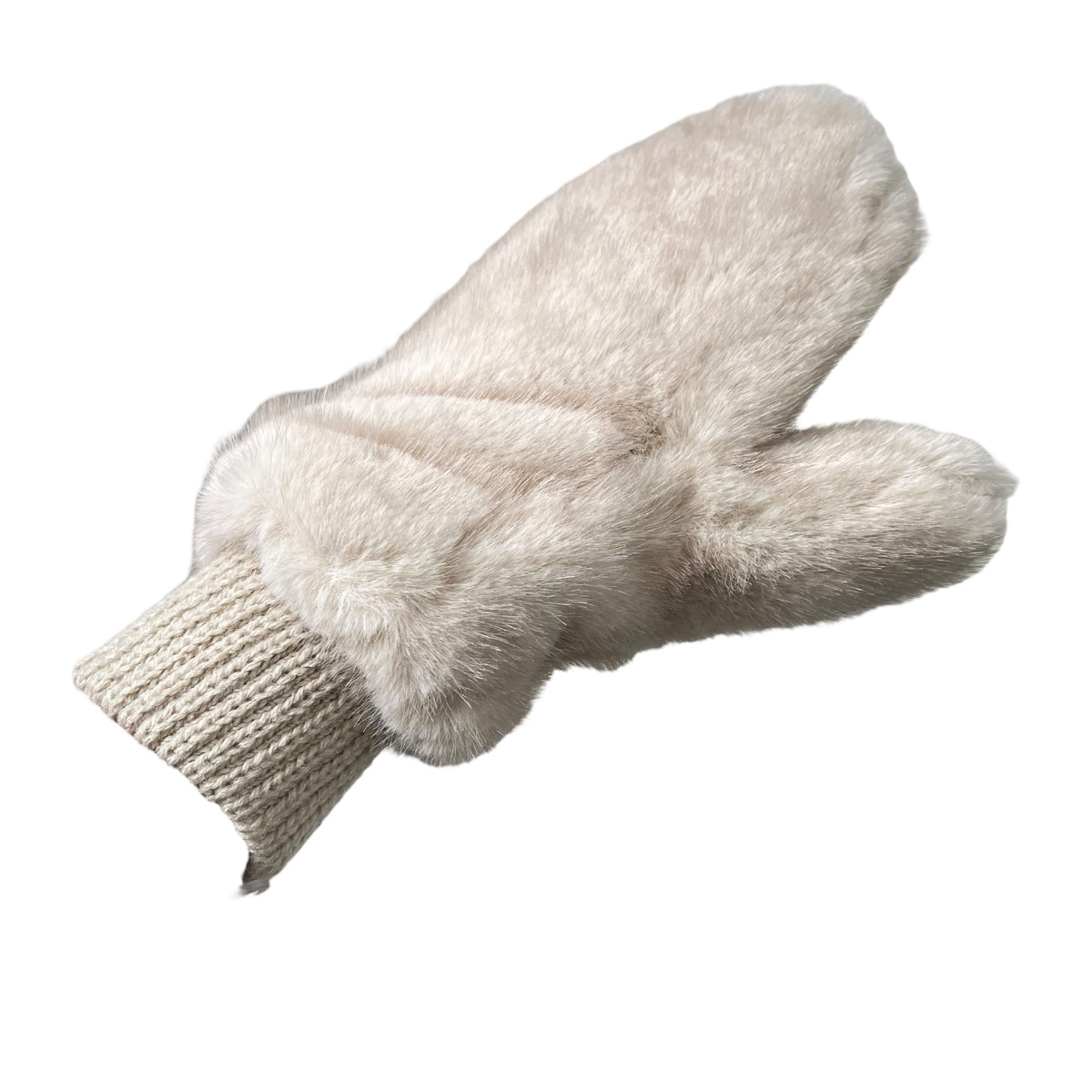 Foto 2 | Guantes Beige Peluche Para Dama Mussi