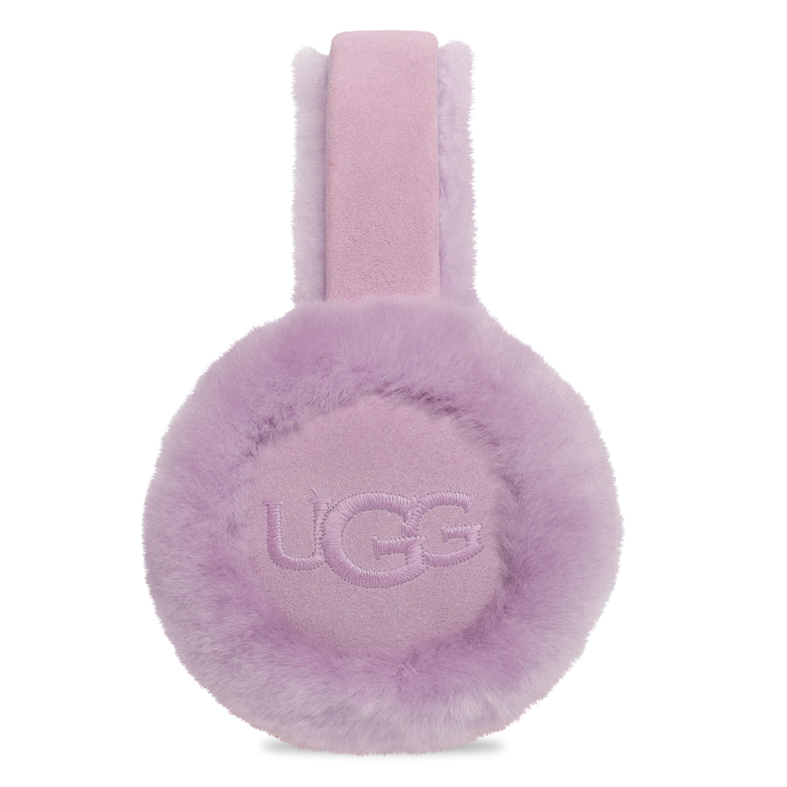Foto 1 | Orejeras Ugg De Piel De Oveja Resistente Al Agua Para Mujer, Color Rosa Ceniciento - Venta Internacional.