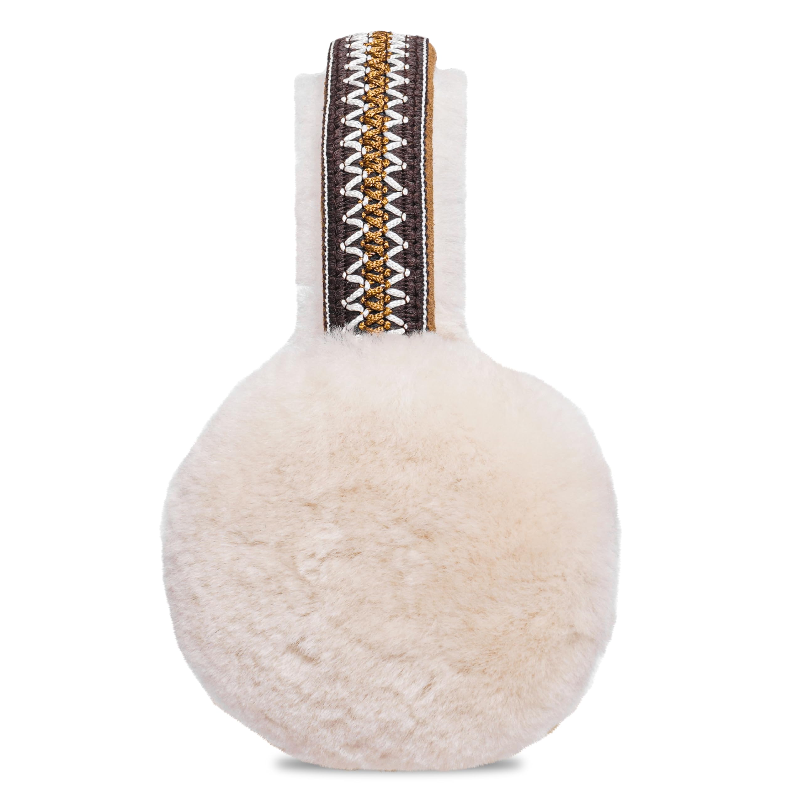 Foto 2 pulgar | Orejera Ugg Tasman De Piel De Oveja Para Mujer, Color Castaño - Venta Internacional.