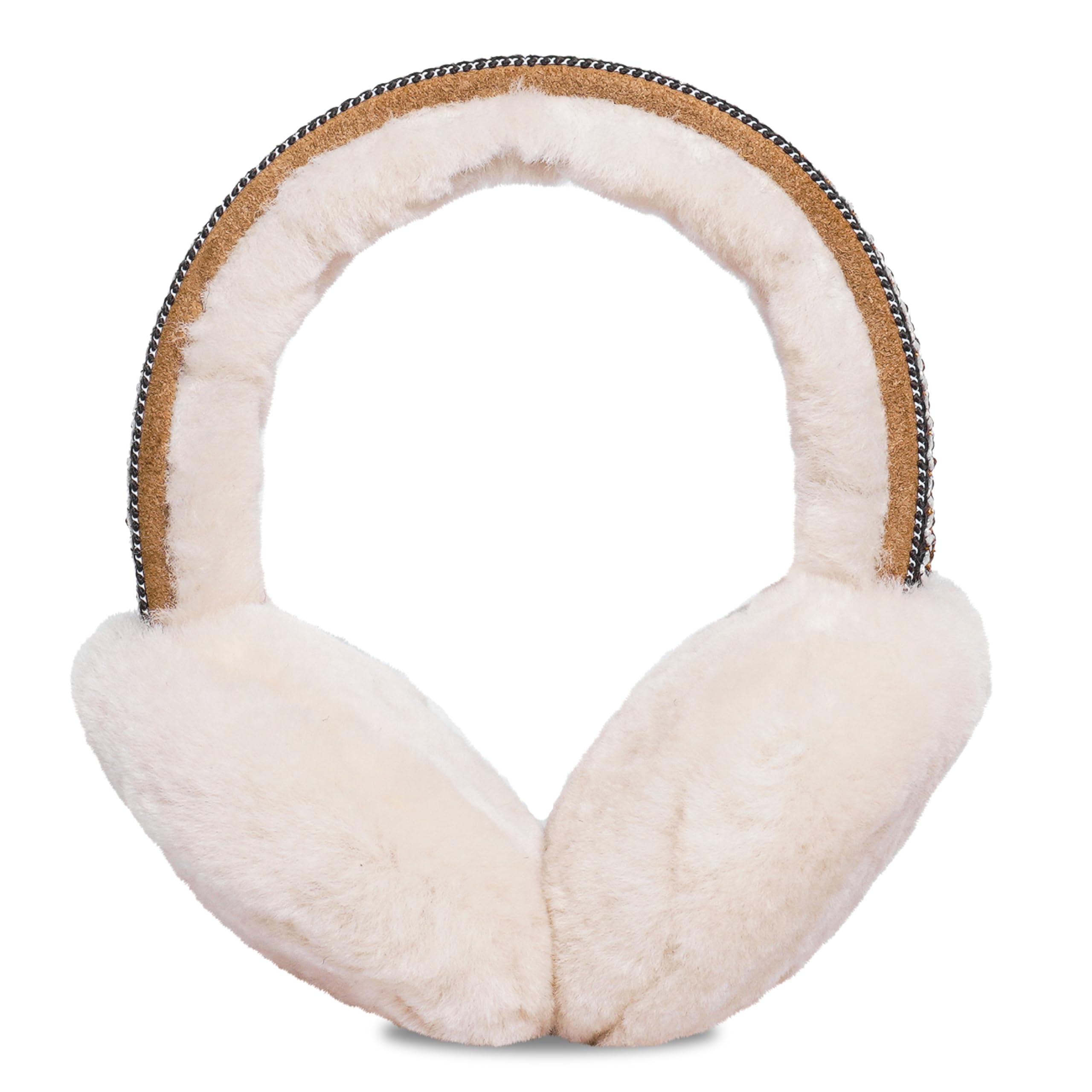 Foto 5 pulgar | Orejera Ugg Tasman De Piel De Oveja Para Mujer, Color Castaño - Venta Internacional.