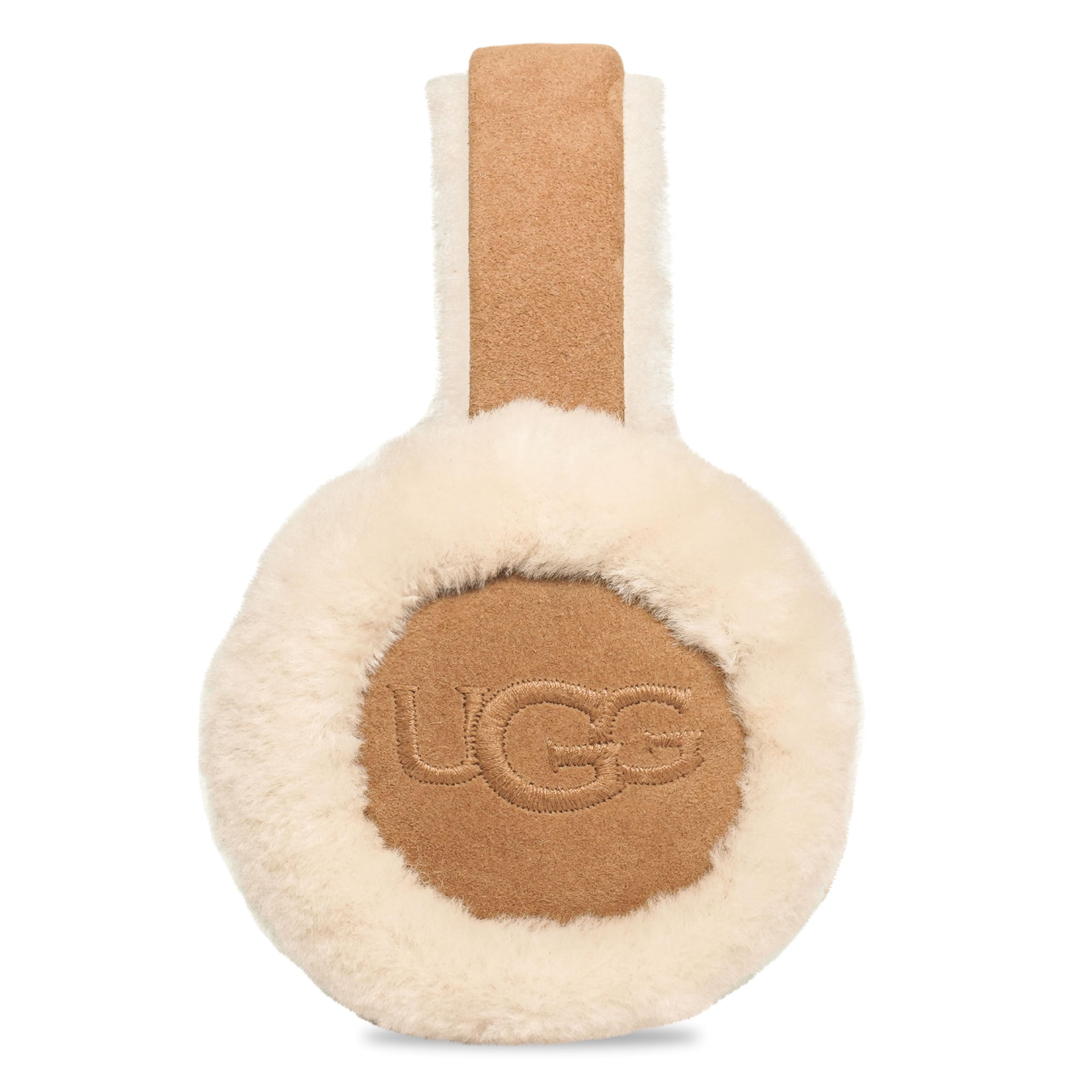 Foto 2 pulgar | Orejeras Ugg De Piel De Oveja Resistentes Al Agua, Color Castaño, Para Mujer - Venta Internacional.