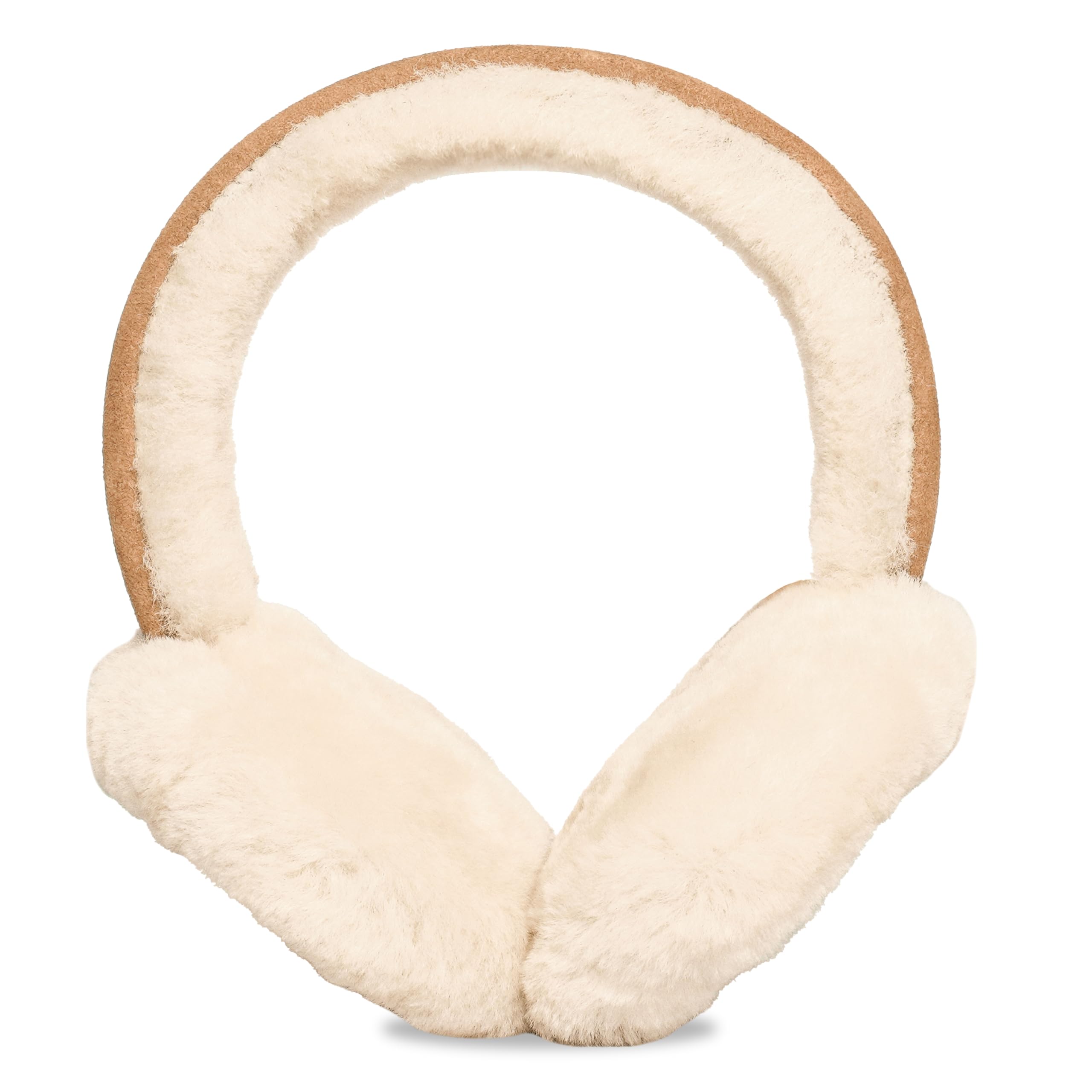 Foto 6 pulgar | Orejeras Ugg De Piel De Oveja Resistentes Al Agua, Color Castaño, Para Mujer - Venta Internacional.