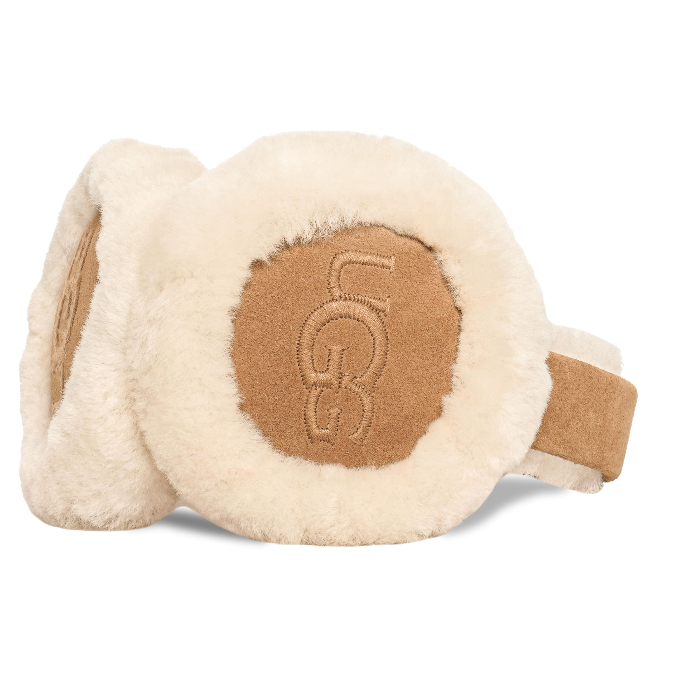 Foto 7 pulgar | Orejeras Ugg De Piel De Oveja Resistentes Al Agua, Color Castaño, Para Mujer - Venta Internacional.