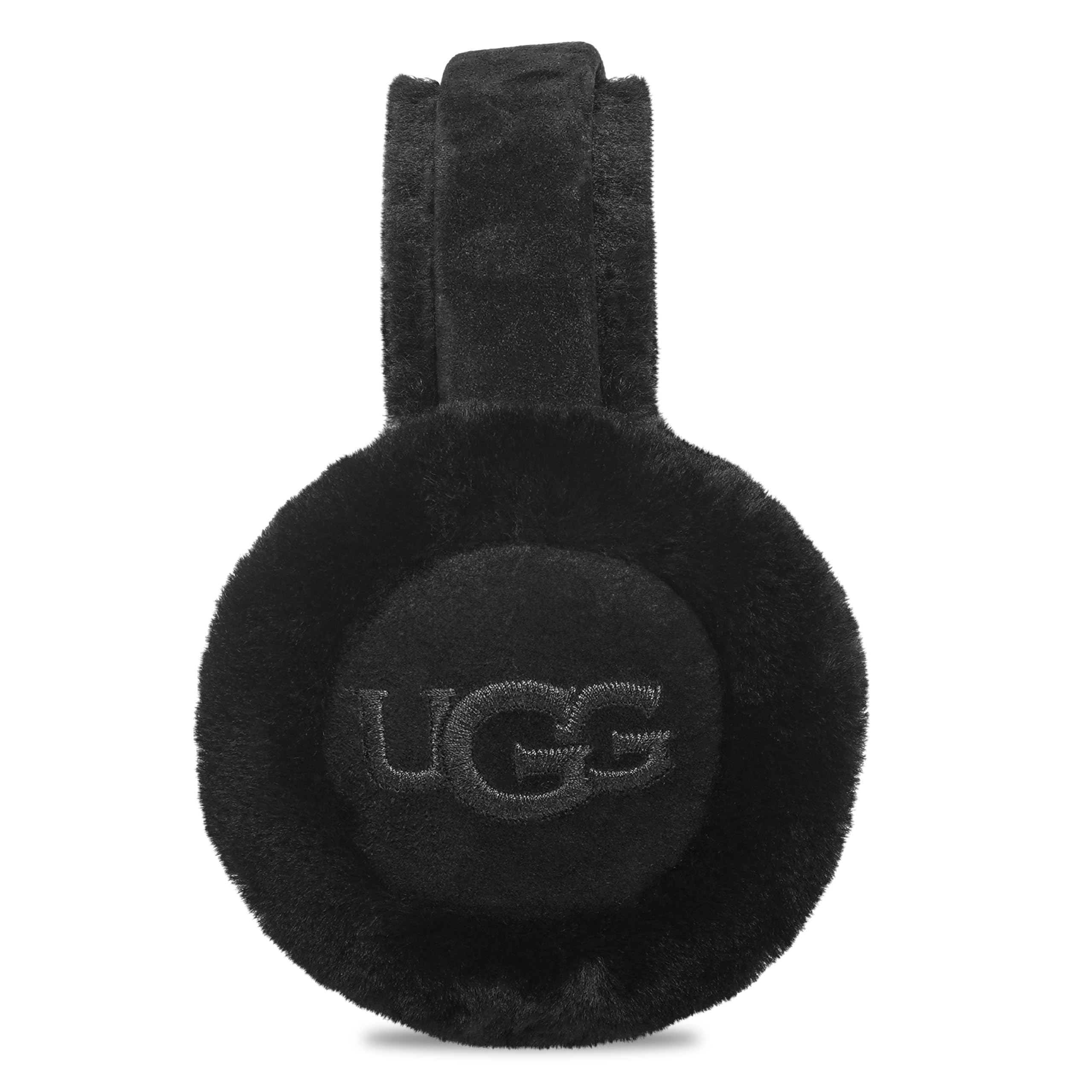 Foto 3 pulgar | Orejeras Ugg De Piel De Oveja Negra Resistentes Al Agua Para Mujer - Venta Internacional.