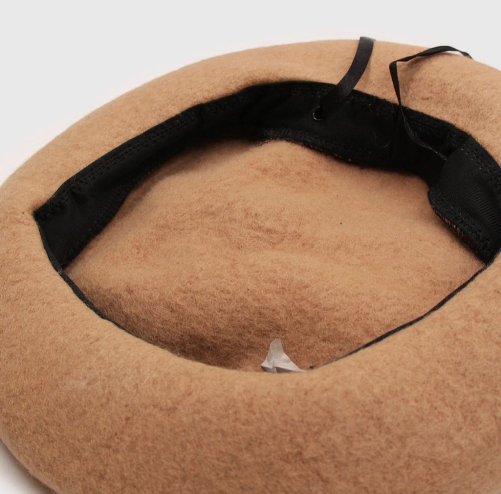 Foto 3 pulgar | Gorro Tipo Boina Estilo Parisino Beige Para Mujer - Venta Internacional.