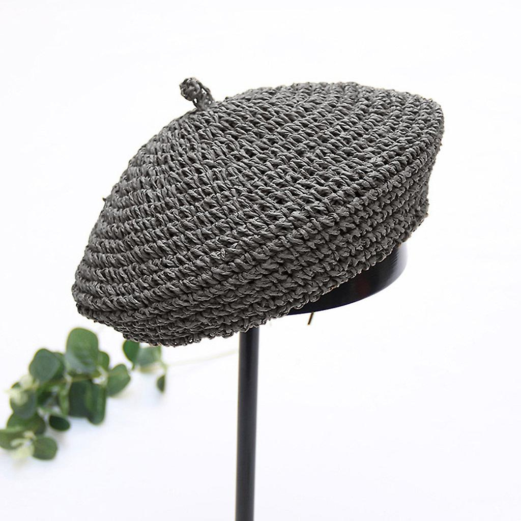Foto 1 | Gorro De Boina Huoguo Artist French Casual Color Liso Para Mujer - Venta Internacional.