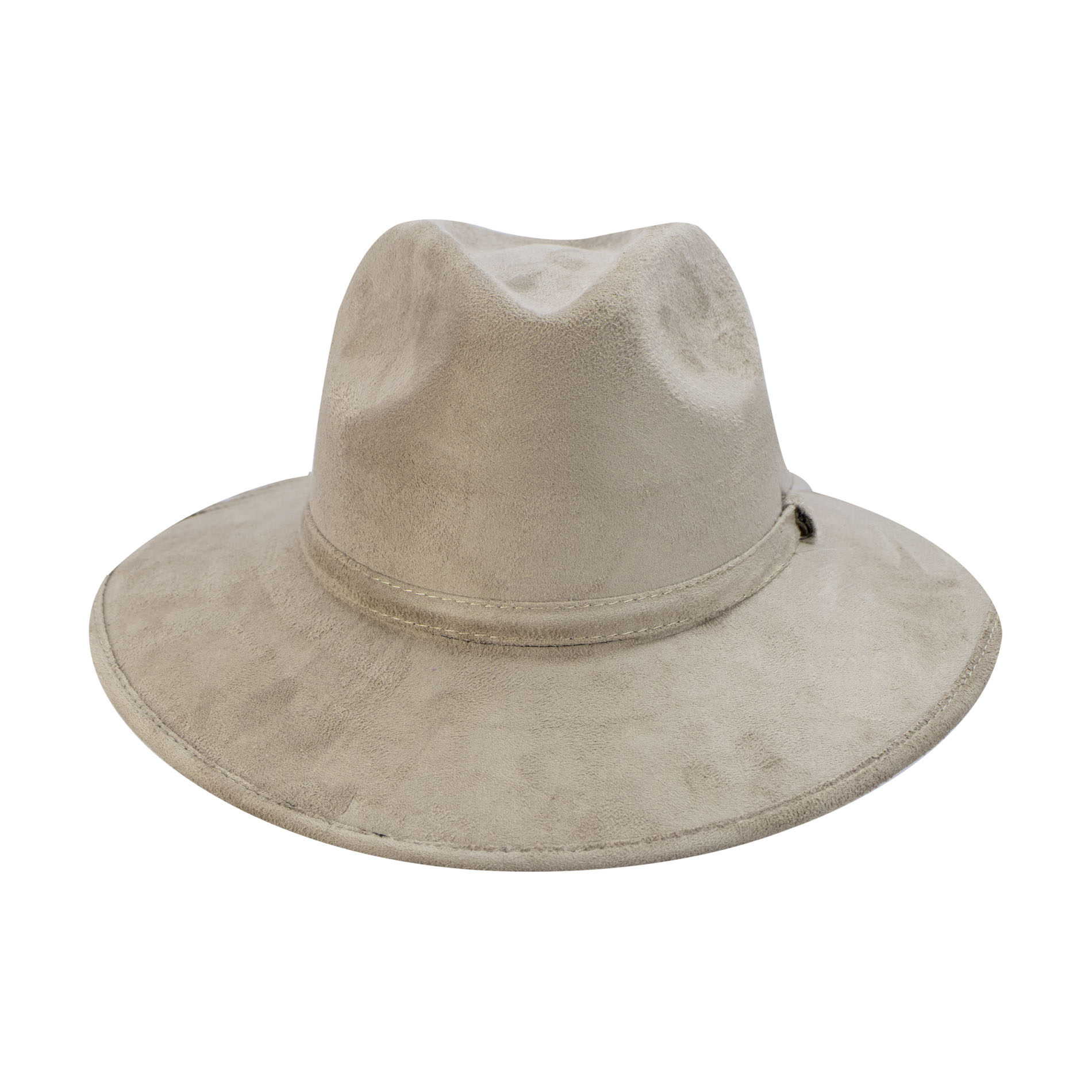 Foto 4 pulgar | Sombrero Unisex Beige Gamuzina Gamuza Sintética Indiana M Nueva Imagen