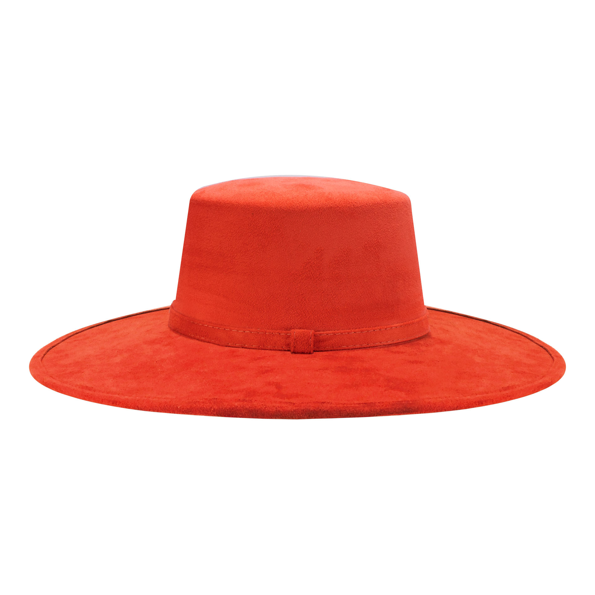 Foto 2 pulgar | Sombrero Nueva Imagen Unisex Naranja Gamuzina Gamuza Sintética Cordobesa M