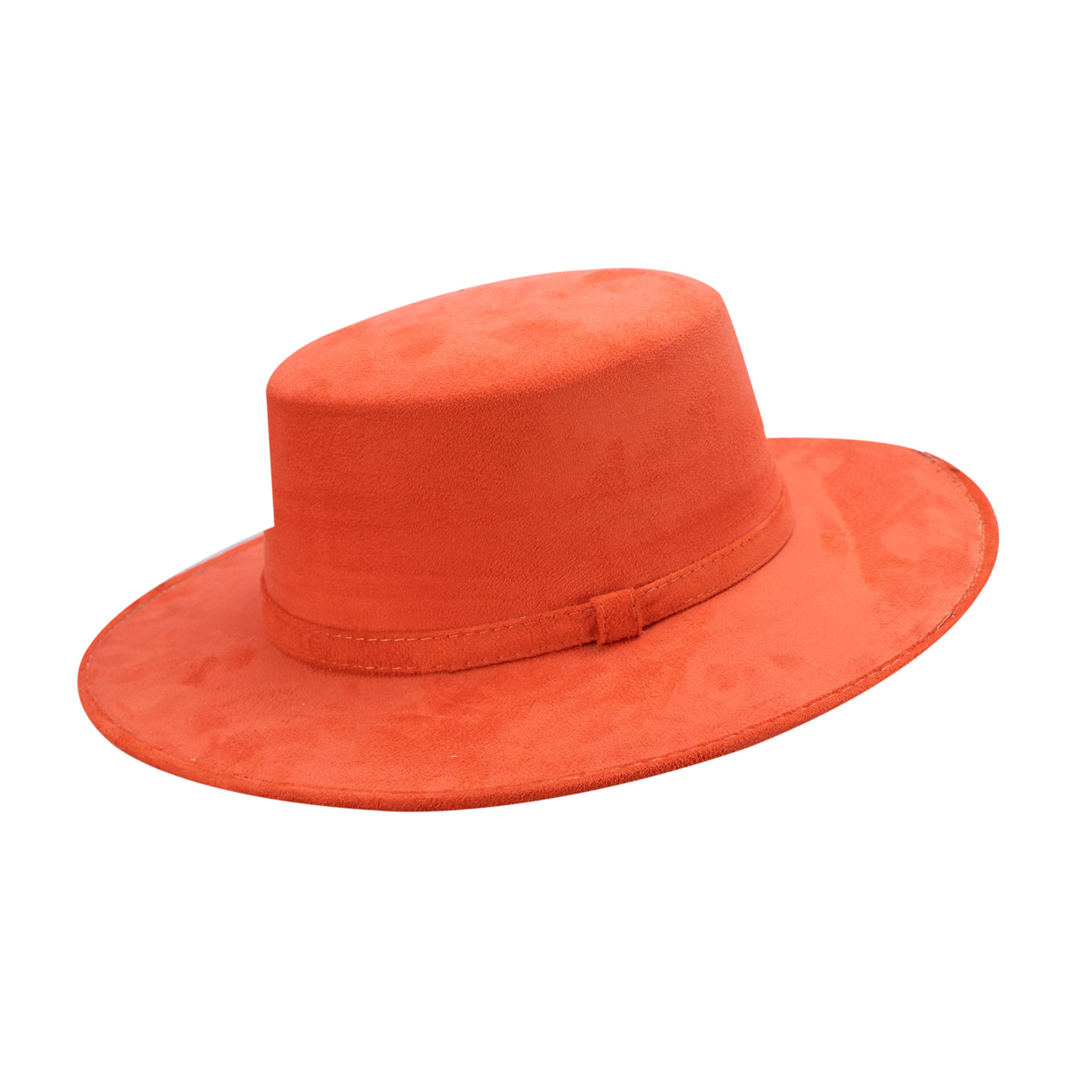 Foto 3 pulgar | Sombrero Nueva Imagen Unisex Naranja Gamuzina Gamuza Sintética Cordobesa M