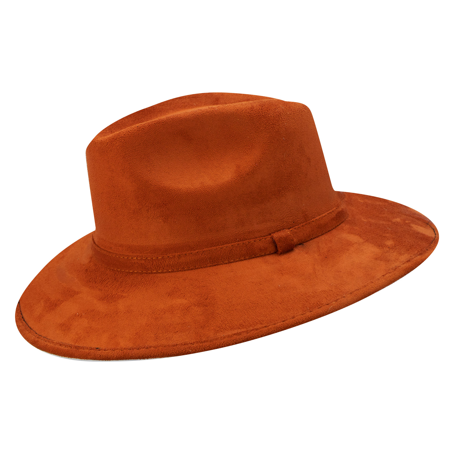 Sombrero Nueva Imagen Unisex Ladrillo Gamuza Sintética Indiana M