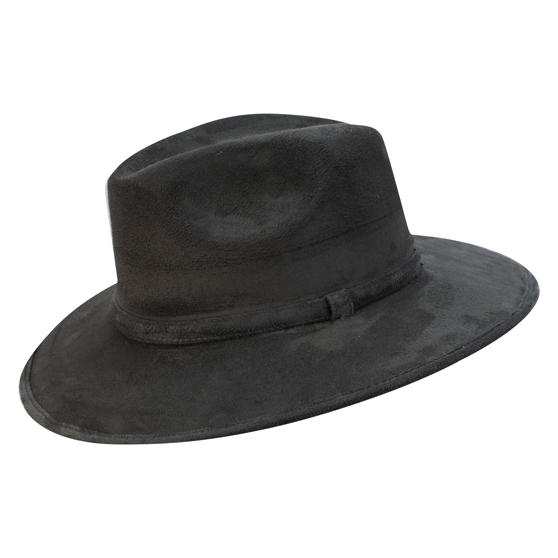 Sombrero Nueva Imagen Unisex Gris Gamuza Sintética Indiana L